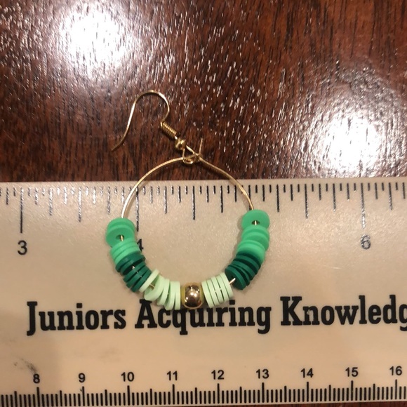 New Hand-made Clay Bead Earrings - Picture 3 of 3